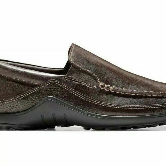 Cole Haan Tucker Venetian Men's French Roast Leath - Picture 2 of 12